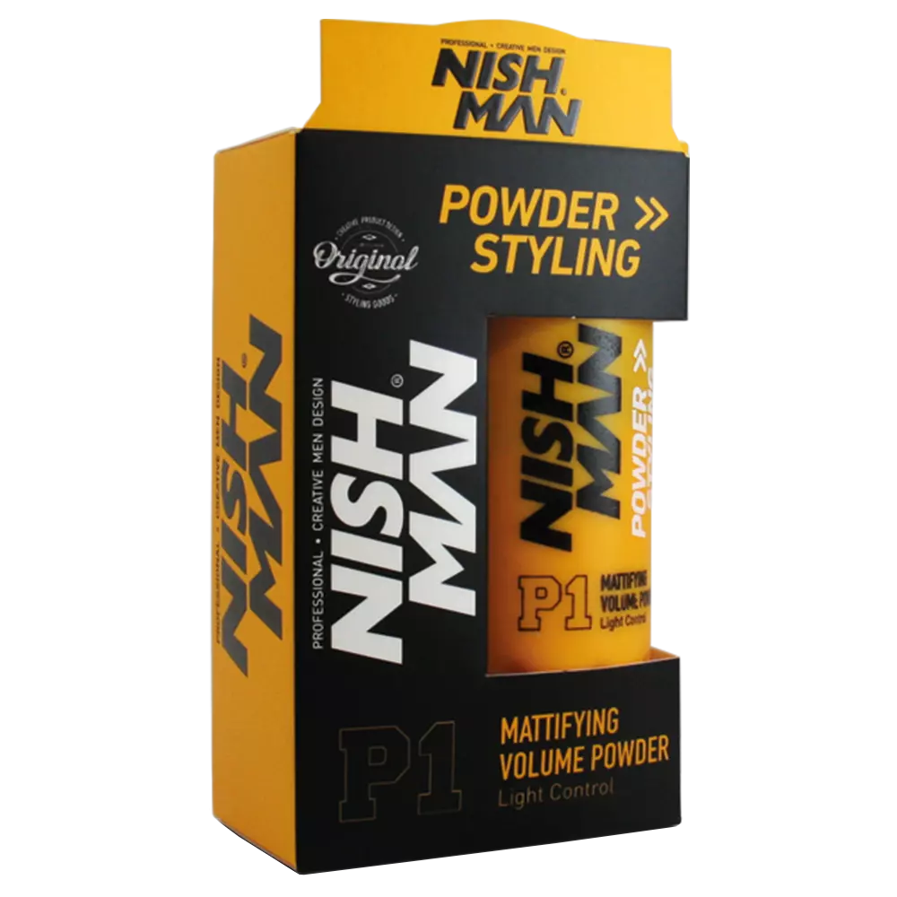 Nish Man Hair Styling Powder hajpor - 20 g