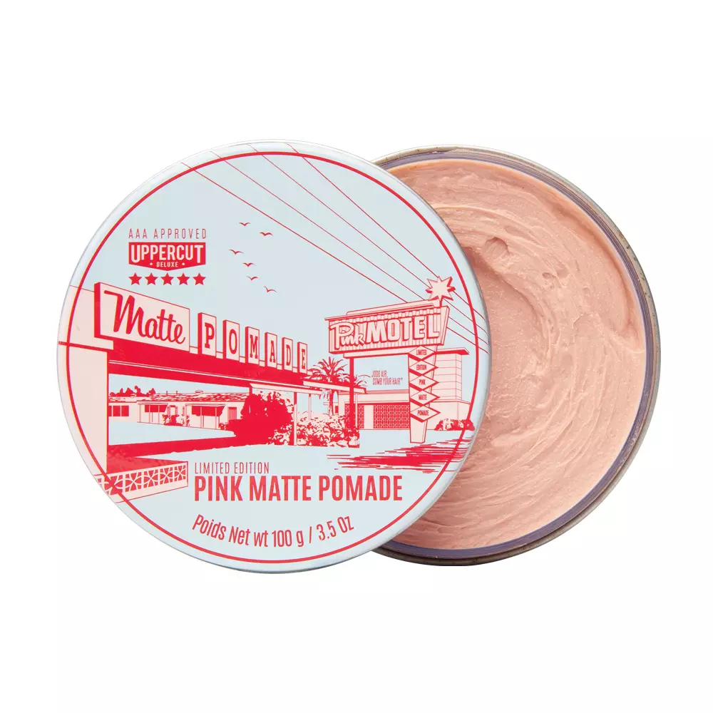 Uppercut Deluxe - Pink Matte Pomade - 100 g