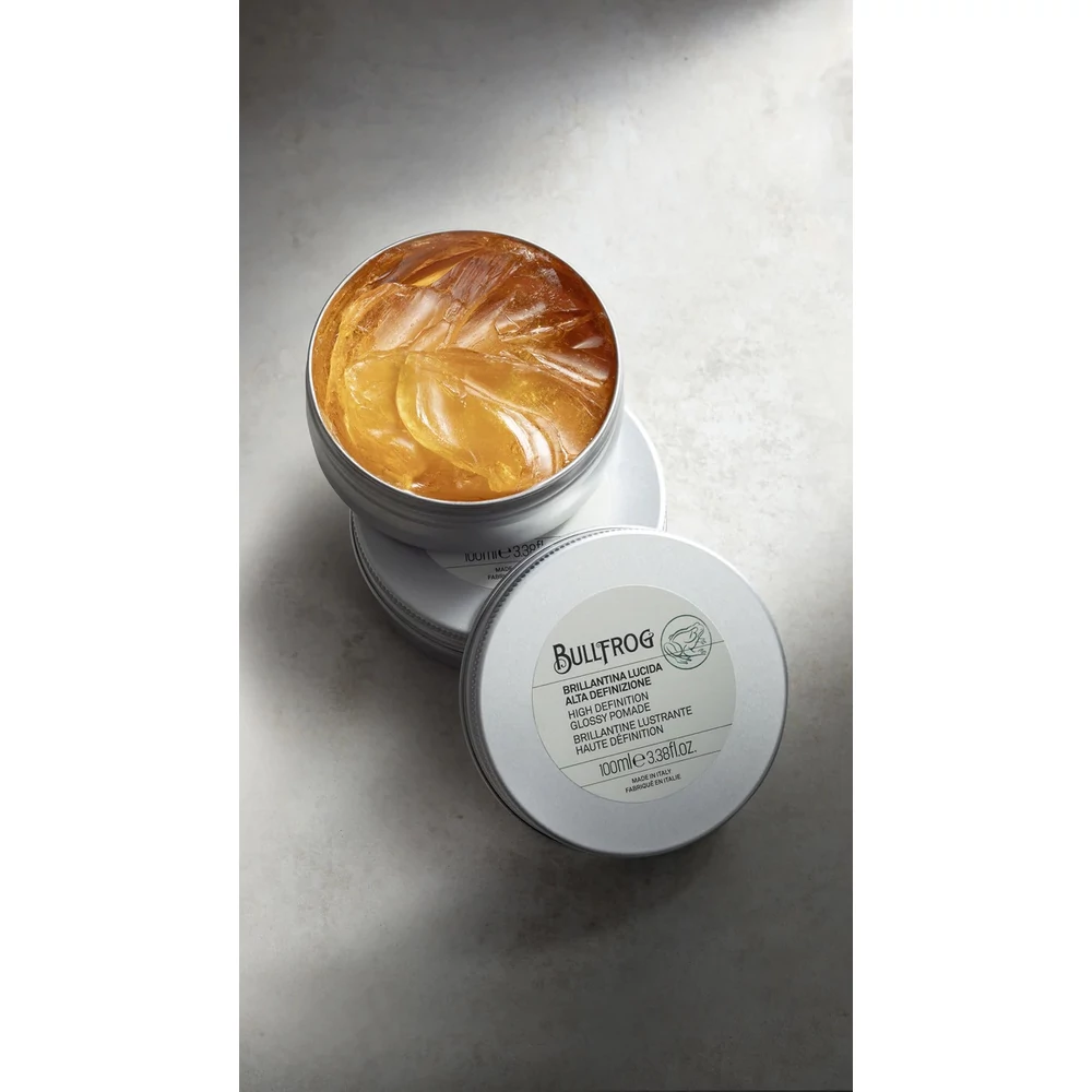 Bullfrog high Definition Glossy Pomade hajwax - 100 ml