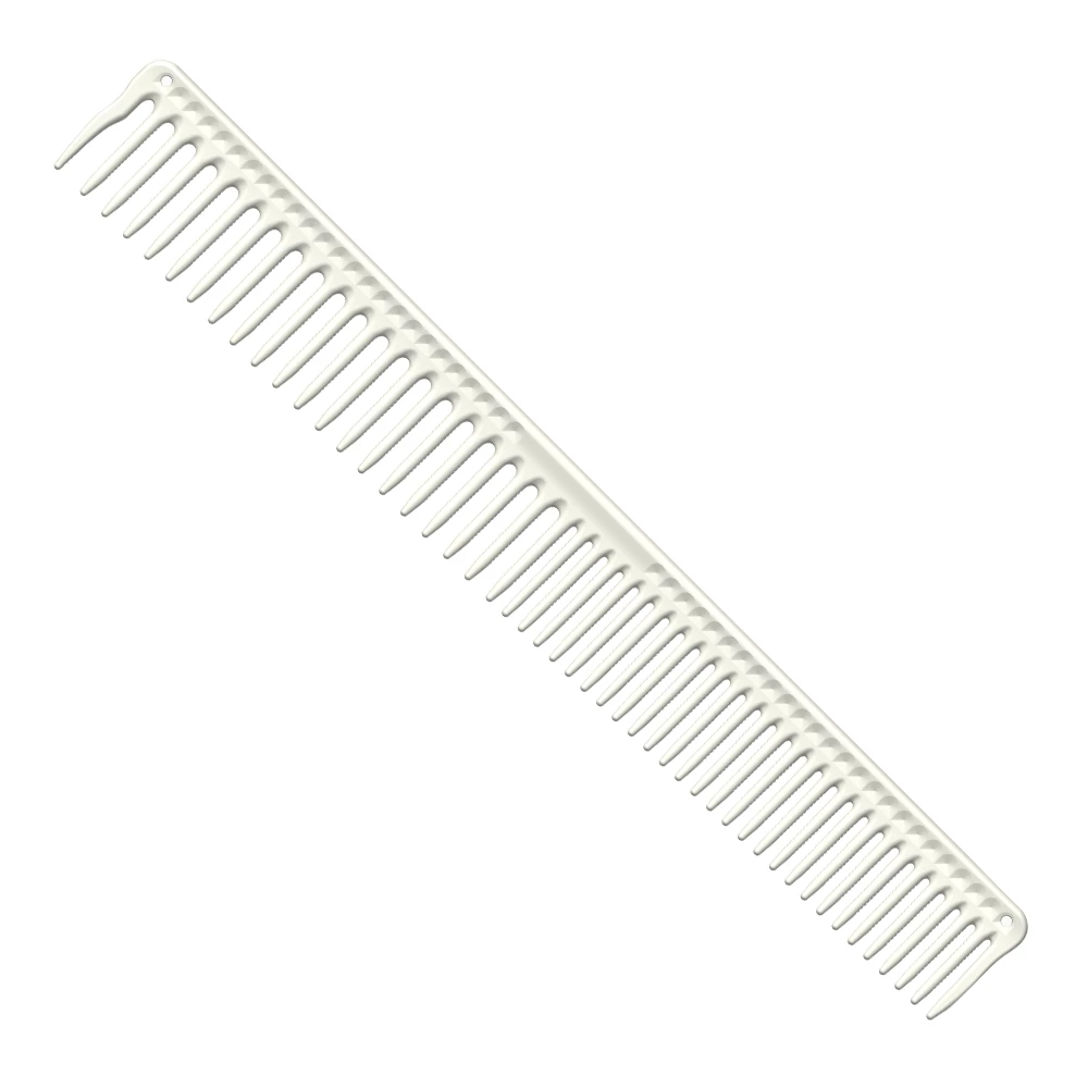 JRL J306 Long round tooth Cutting fésű 9", fehér 