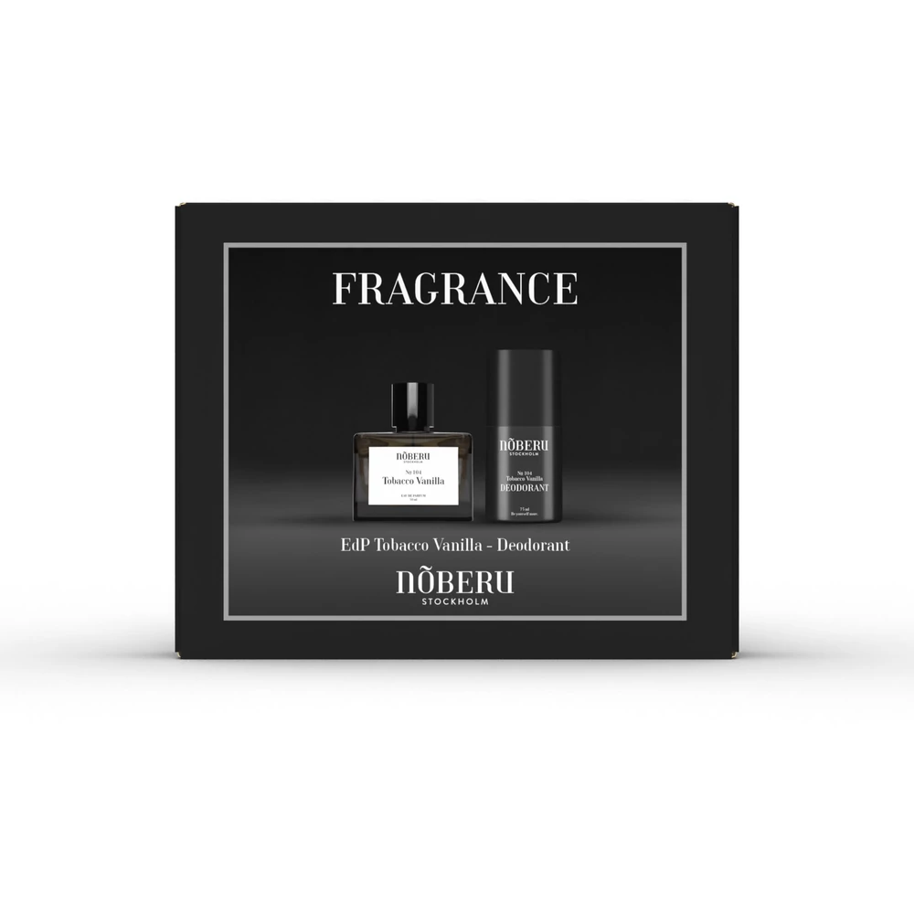 NOBERU AJÁNDÉKCSOMAG FRAGRANCE TOBACCO VANILLA (EAU DE PARFUM 50 ML & DEZODOR 75 ML)