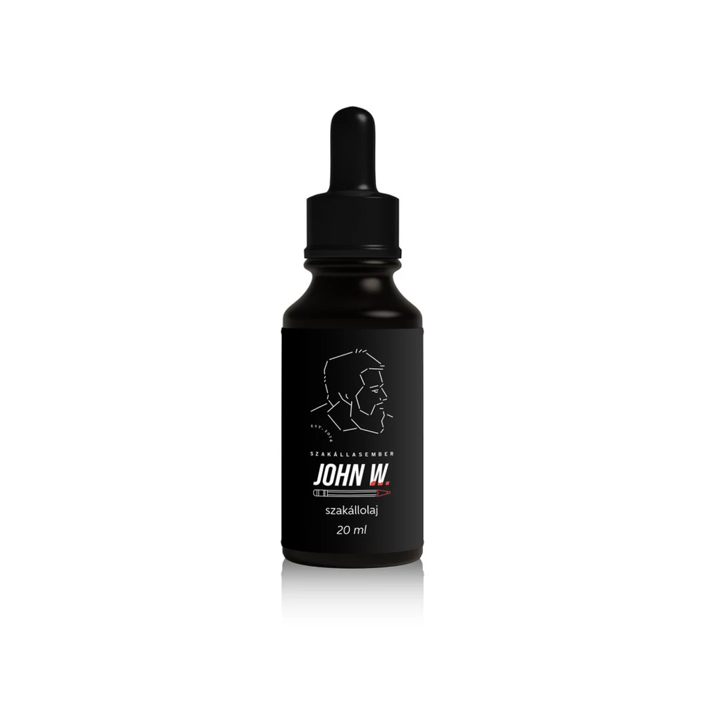Szakállasember - JOHN W. szakállolaj - 20 ml