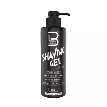 L3VEL3 Shaving gel, Ice - 500 ml