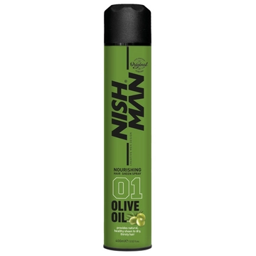 Nish Man Sheen Spray Olíva olaj - 400 ml