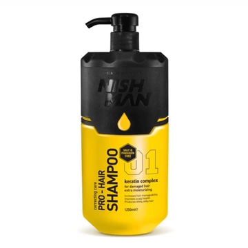 Nish Man Professzionális hajsampon - 1250 ml