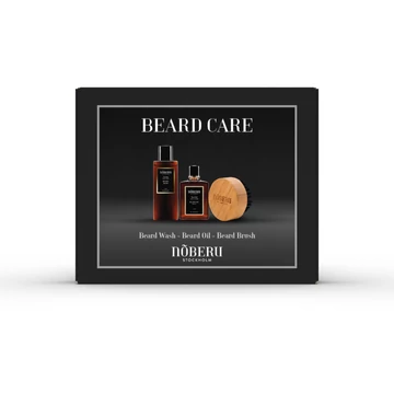 NOBERU AJÁNDÉKCSOMAG BEARD CARE - TOBACCO VANILLA (SZAKÁLLMOSÓ, SZAKÁLLOLAJ & SZAKÁLLKEFE)